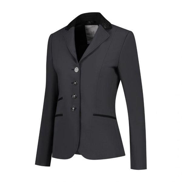 Competition jacket Anthracite, black & Swarovski