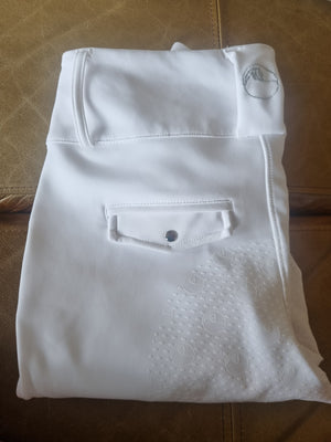 Lucent White High Waist Breech