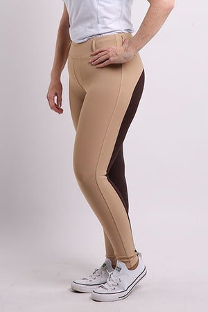Hunter Beige Two Tone Show Tights
