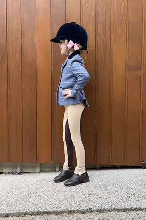 Youth Hunter Beige Two Tone Show Tights