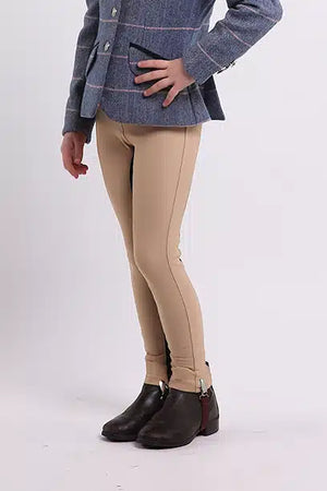 Youth Hunter Beige Two Tone Show Tights