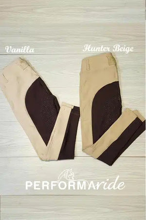 Youth Hunter Beige Two Tone Show Tights