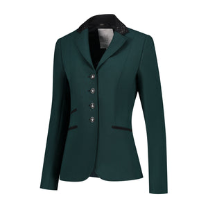 Competition Jacket Emerald, black & Swarovski