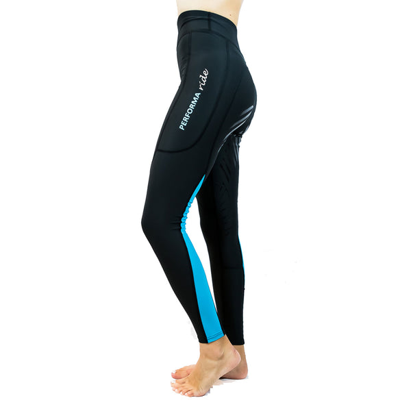 Youth Thermal Contrast Riding Tights - excelequine