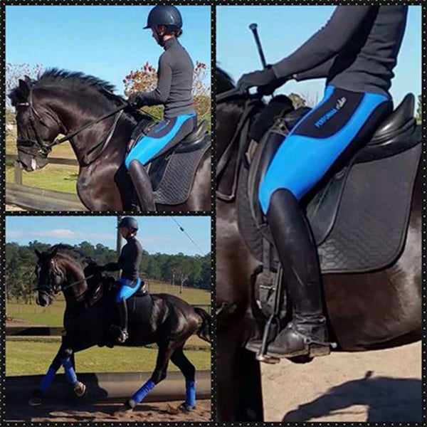 Youth Thermal Contrast Riding Tights Size S - excelequine